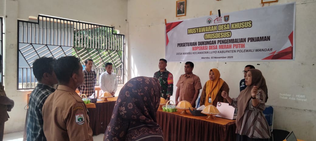 MUSDESUS Koperasi Merah Putih Desa Mambu